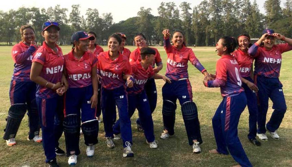 नेपाली महिला क्रिकेट टोली इण्डोनेसियालाई ९२ रनले पराजित गर्दै फाइनलमा
